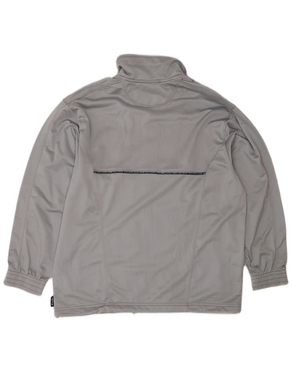 Giacca da tuta oversize da donna Lotto UK 16 Large Grigio Colorblock