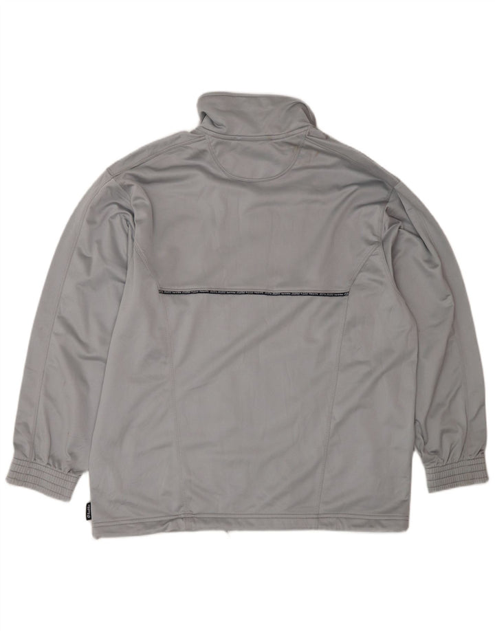 Giacca da tuta oversize da donna Lotto UK 16 Large Grigio Colorblock