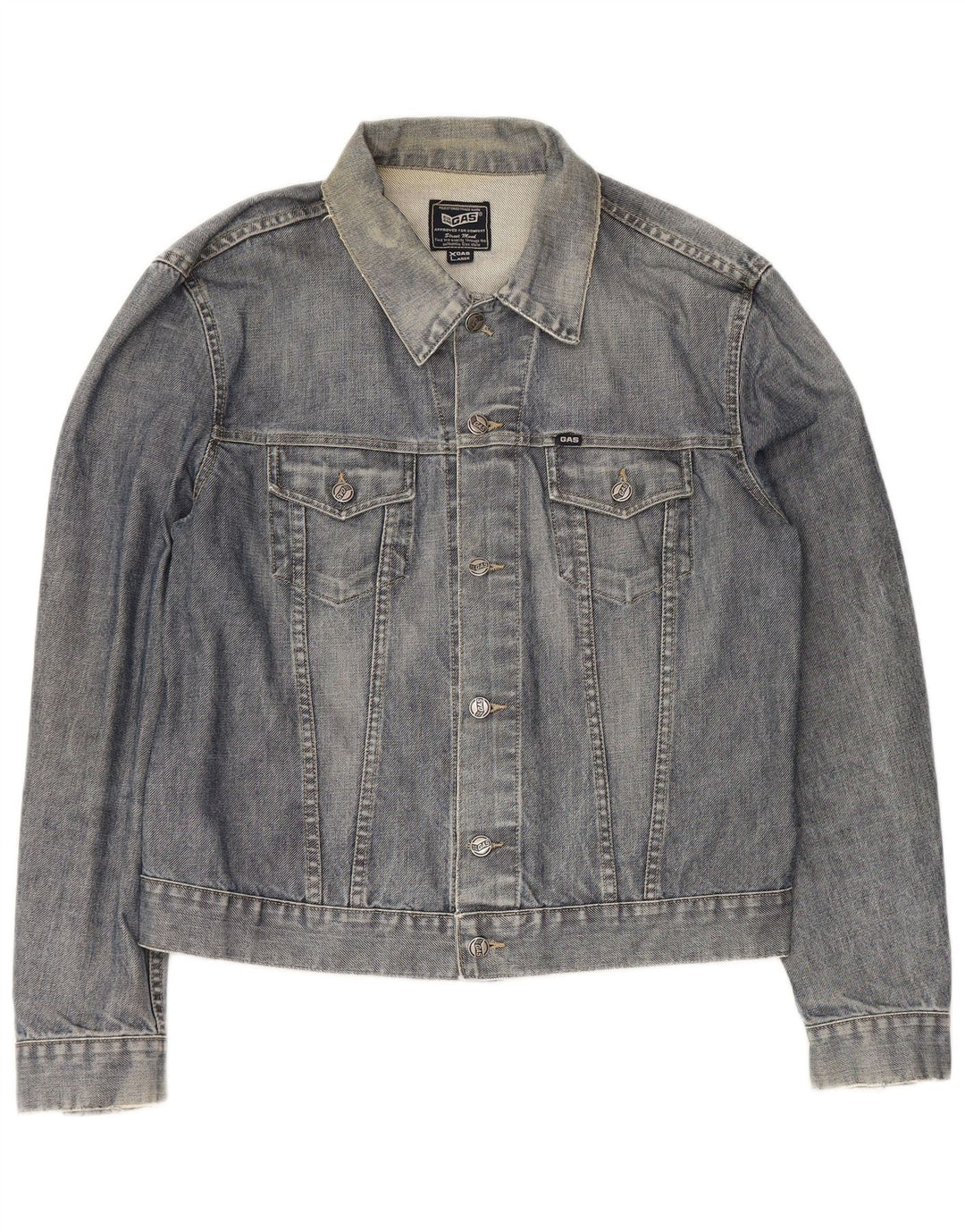 Giacca in denim da donna Gas UK 18 XL cotone blu