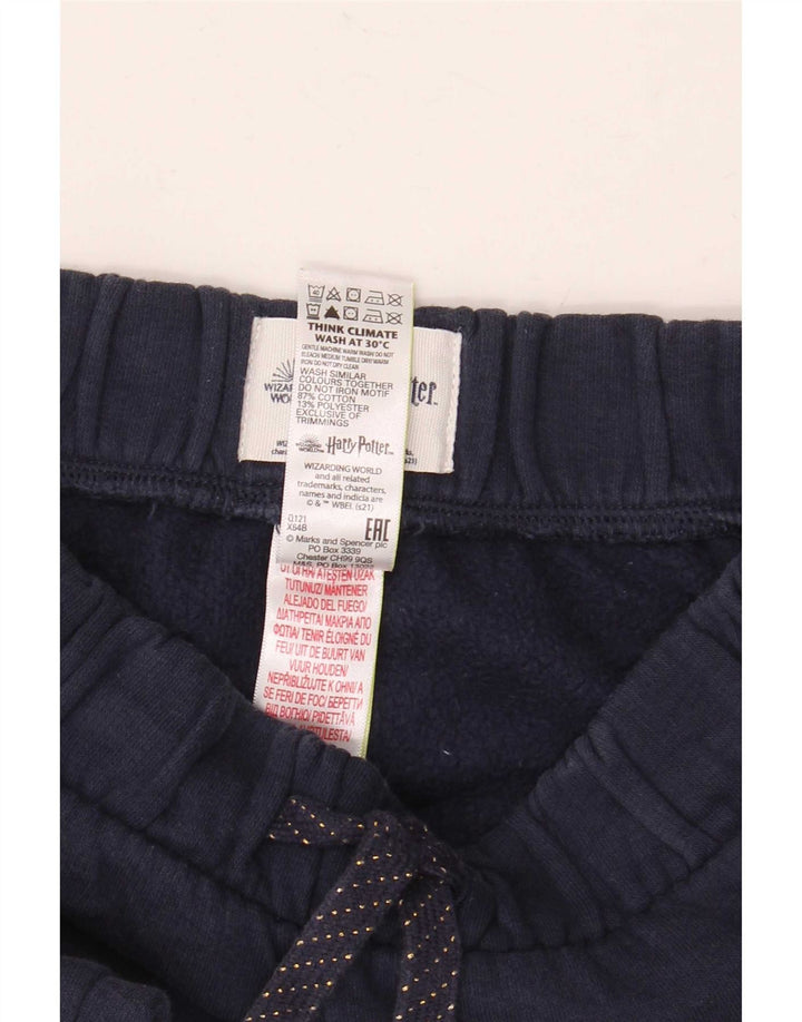 Pantaloni da tuta da ragazzo Marks & Spencer Joggers 10-11 anni Blu navy