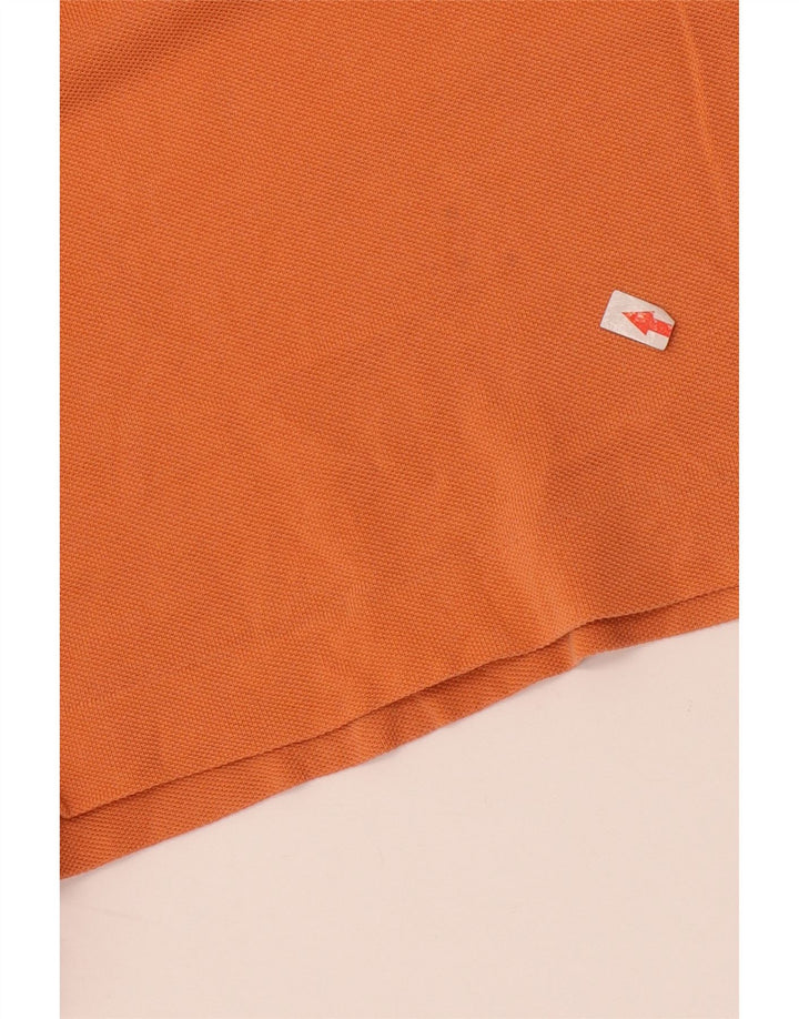Polo da uomo Lacoste taglia 6 XL arancione