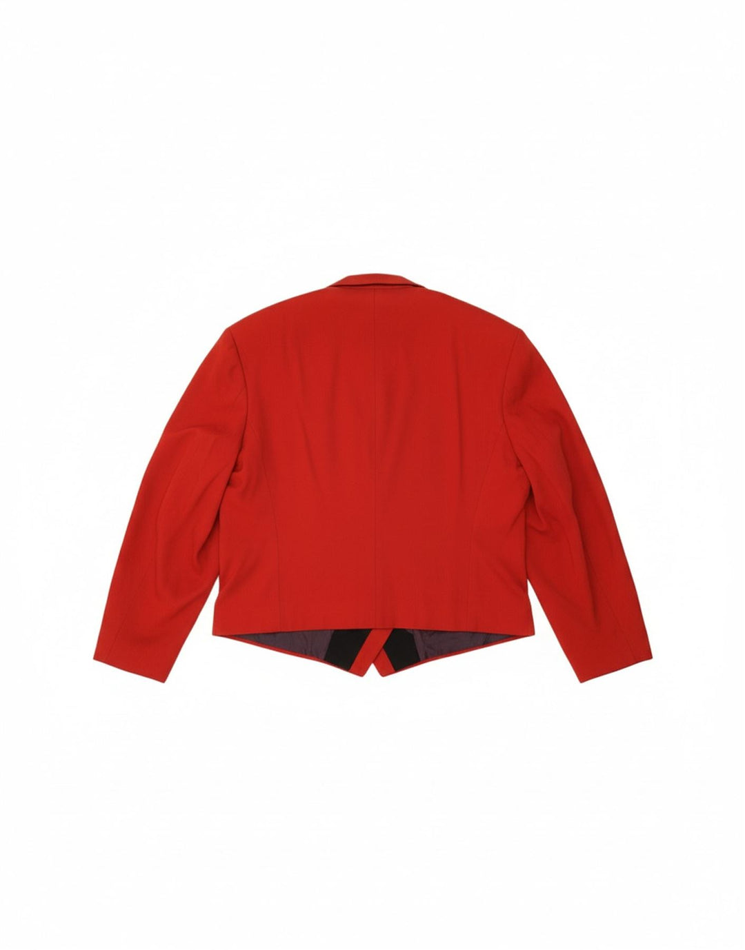 TZIACCO Mens Blazer Jacket IT 56 3XL Red Colourblock Viscose Vintage Tziacco and Second-Hand Tziacco from Messina Hembry 