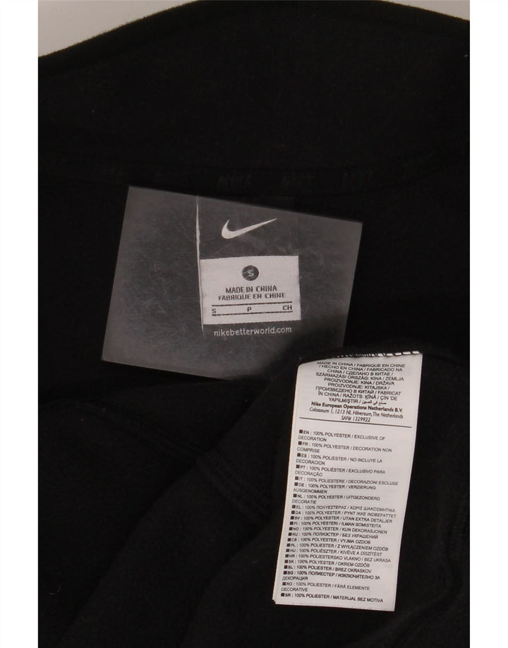 Giacca in pile da uomo NIKE UK 36 Small Nero Poliestere