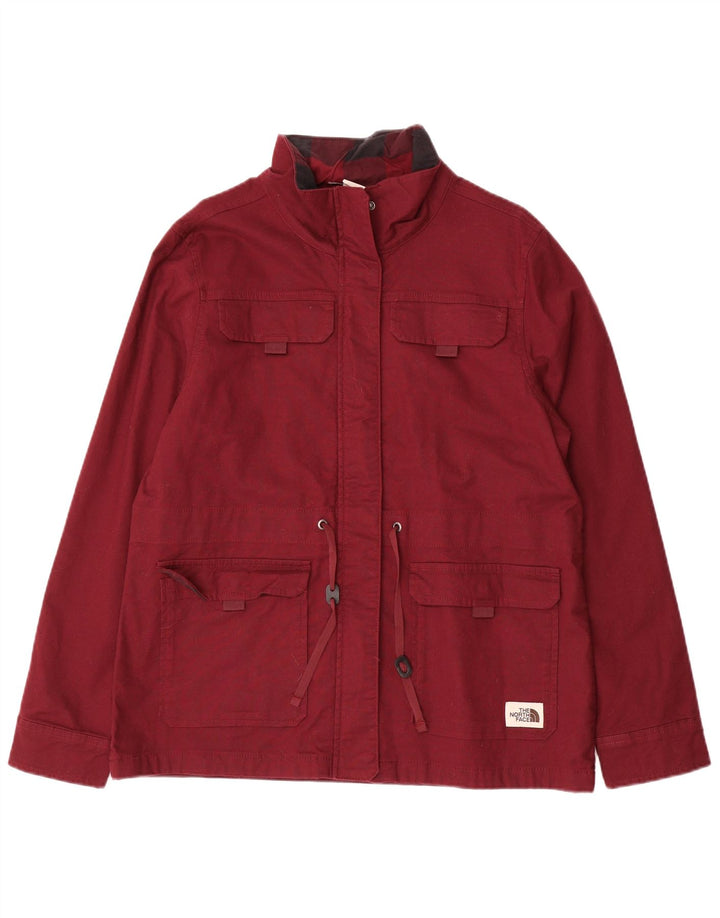 THE NORTH FACE Giacca multiuso da donna UK 16 Grande cotone bordeaux