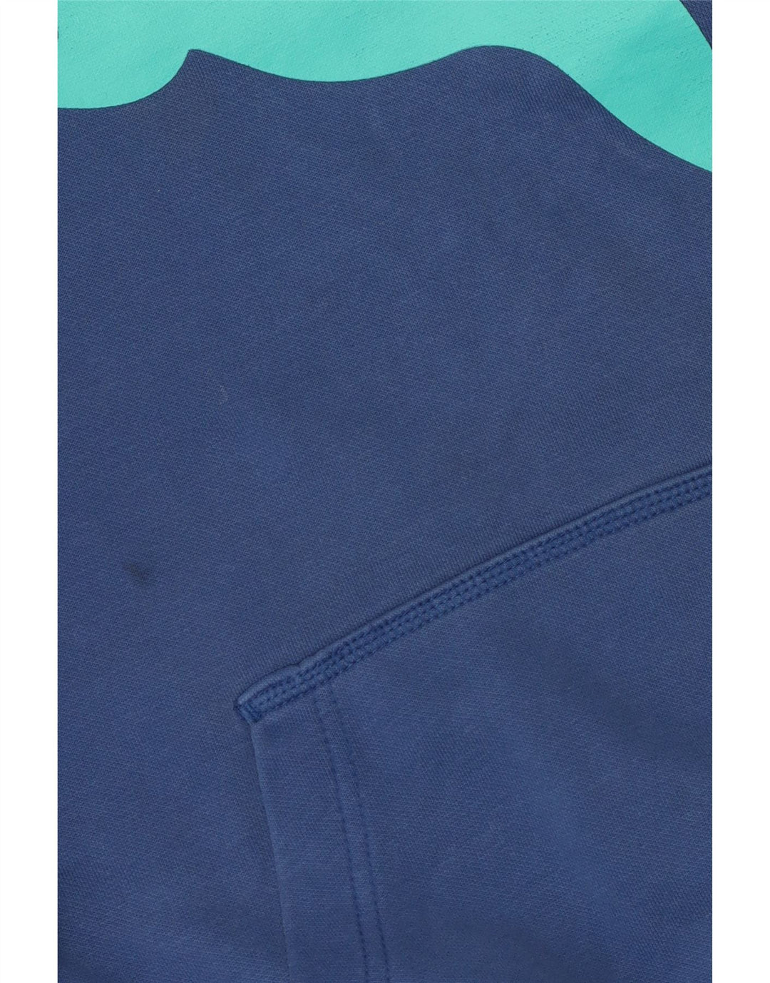 Felpa con cappuccio grafica da uomo Puma piccola in cotone blu