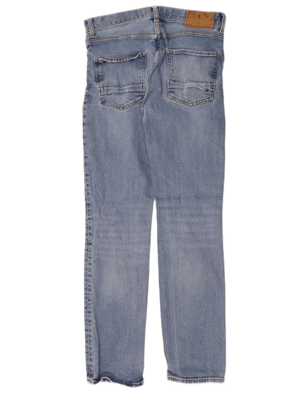 Jeans dritti Denton da uomo Tommy Hilfiger W30 L32 cotone blu