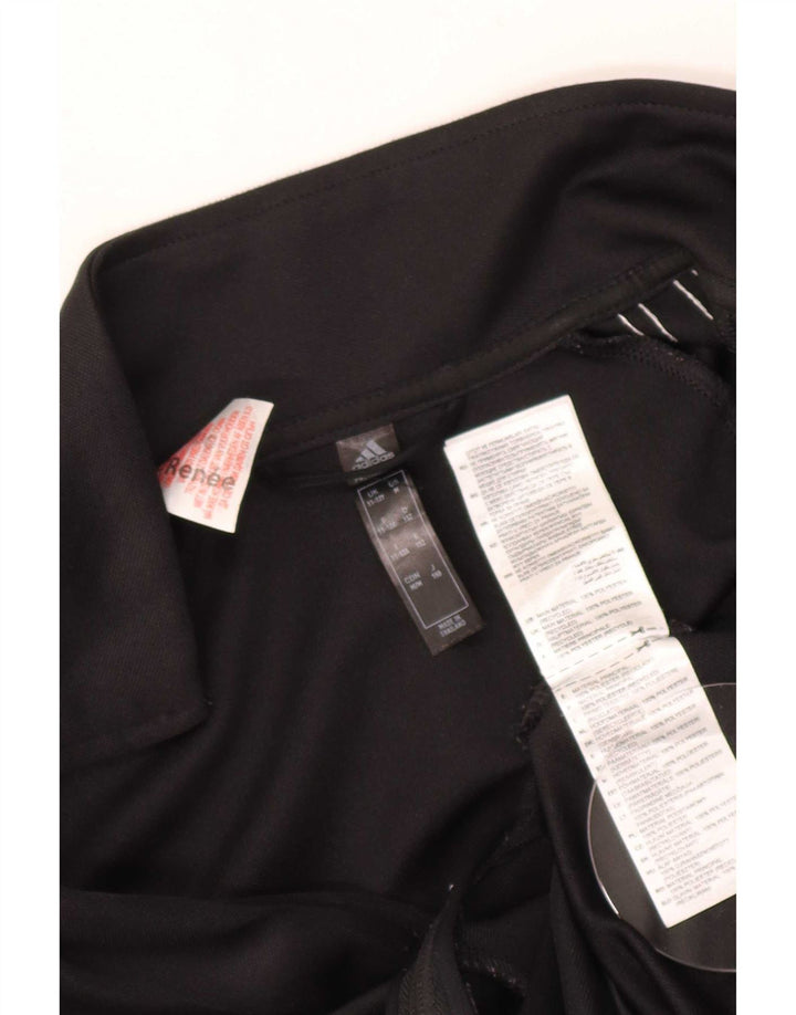 Giacca da tuta Adidas Aeroready da ragazzo 11-12 anni in poliestere nero