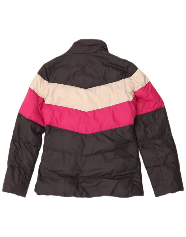 Giacca imbottita da donna Nike UK 14 Medium Black Colourblock