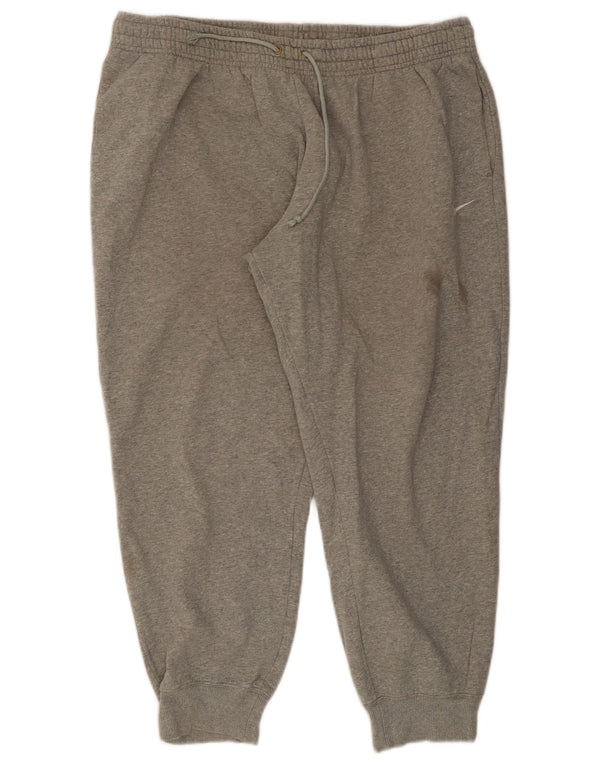 Pantaloni da tuta da uomo Nike Joggers 2XL Cotone chiazzato grigio