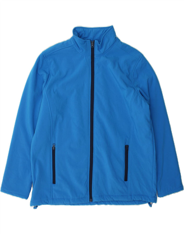COTTON TRADERS Mens Tracksuit Top Jacket XL Blue Polyester Vintage Cotton Traders and Second-Hand Cotton Traders from Messina Hembry 