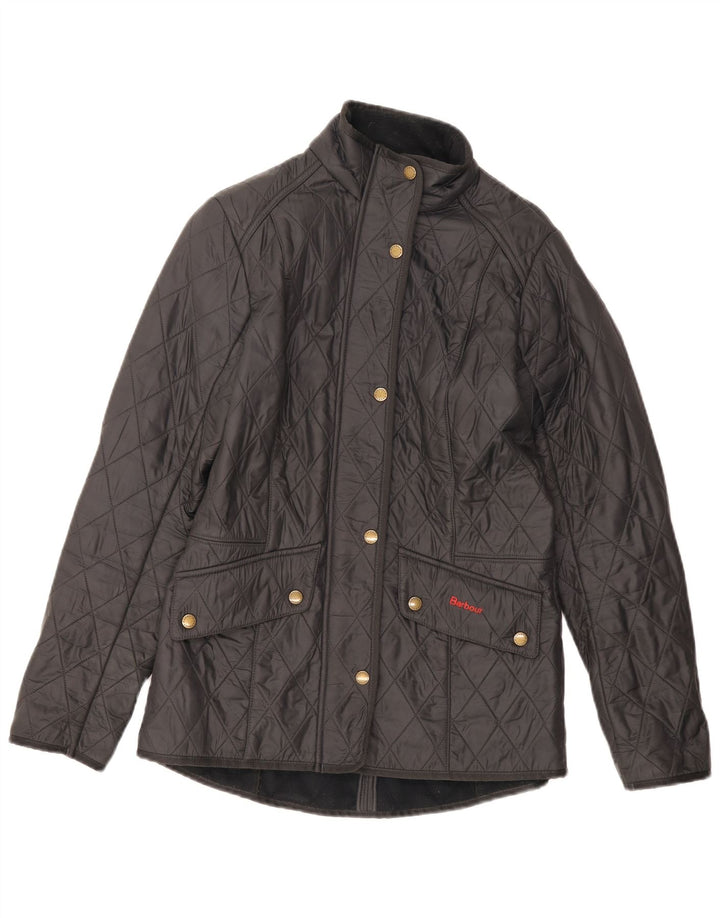 Giacca trapuntata da donna Barbour UK 10 Small Black Classic