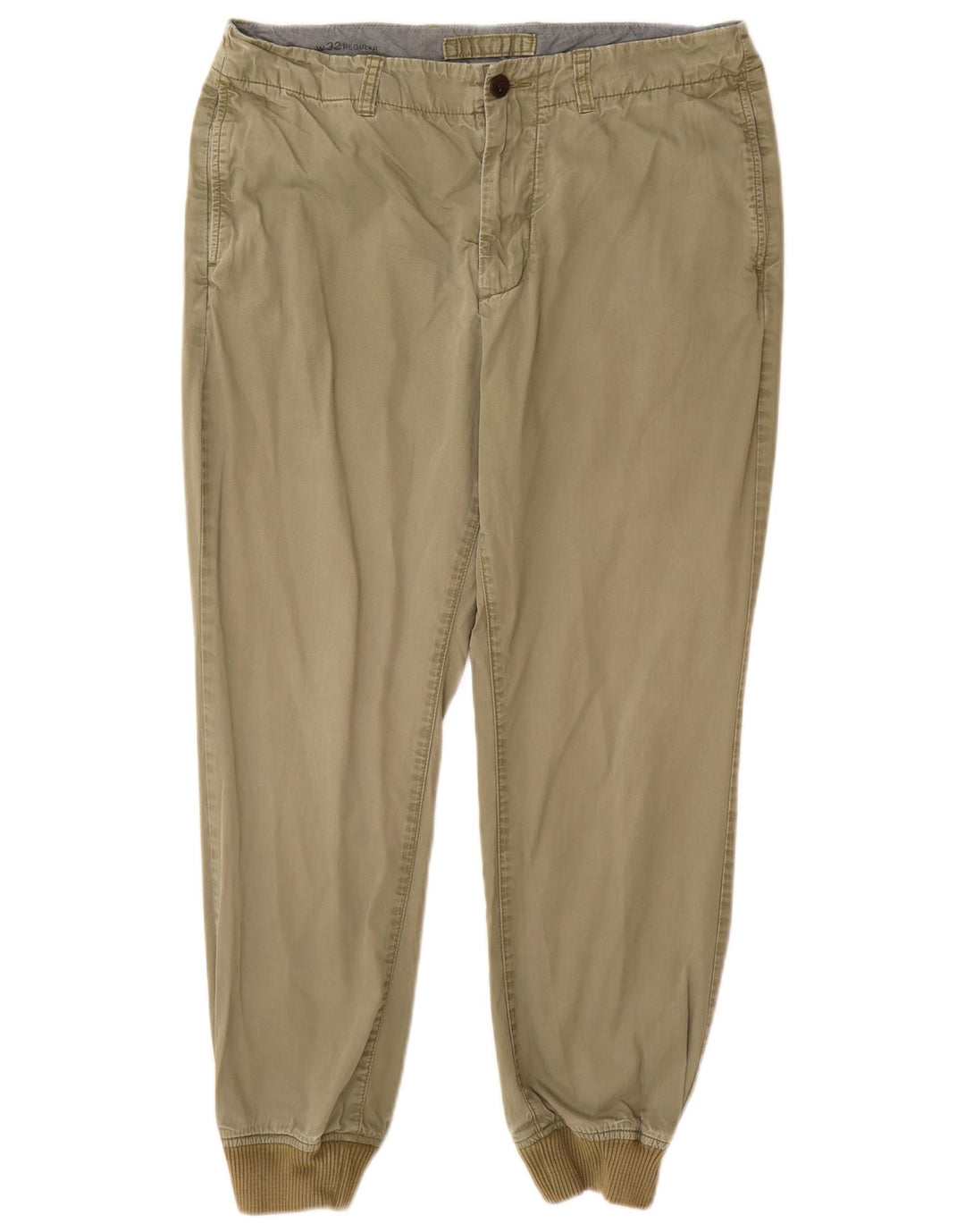 J. CREW Pantaloni chino da jogging da uomo W32 L27 cotone kaki