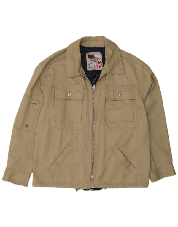 Giacca da uomo American Legend UK 38 Cotone beige medio