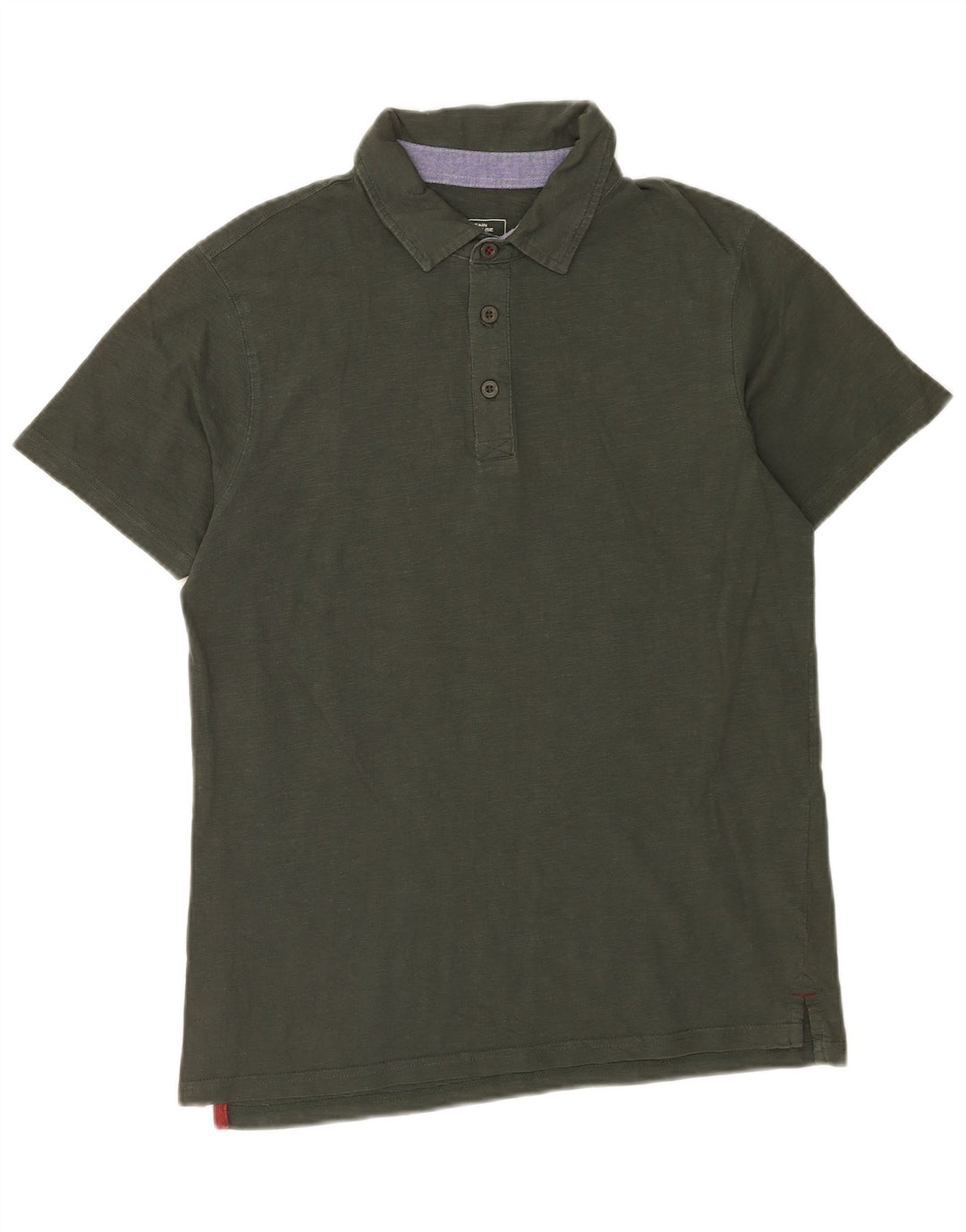 Polo da uomo Mountain Warehouse piccola in cotone verde
