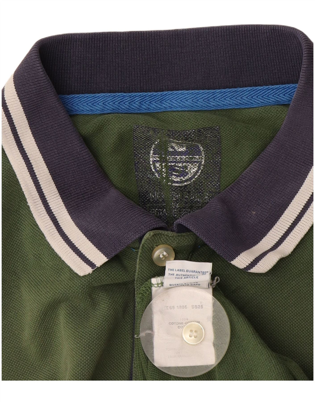 Polo da uomo North Sails XL in cotone verde