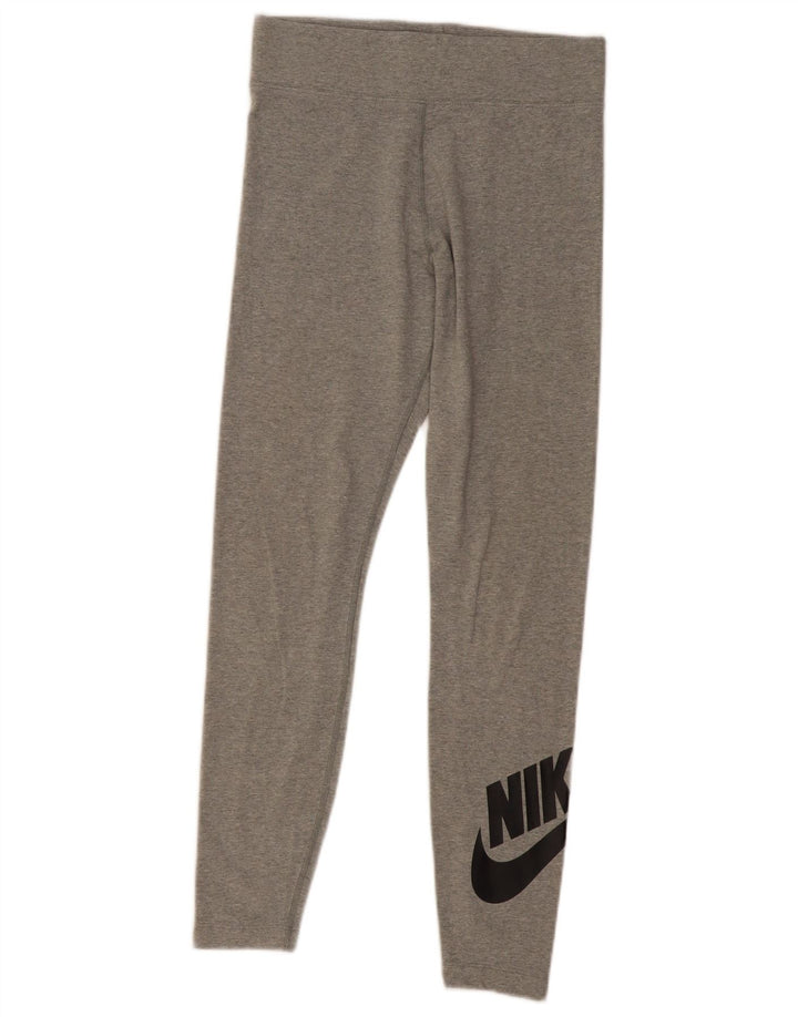 Leggings Nike da donna UK 12 cotone grigio medio