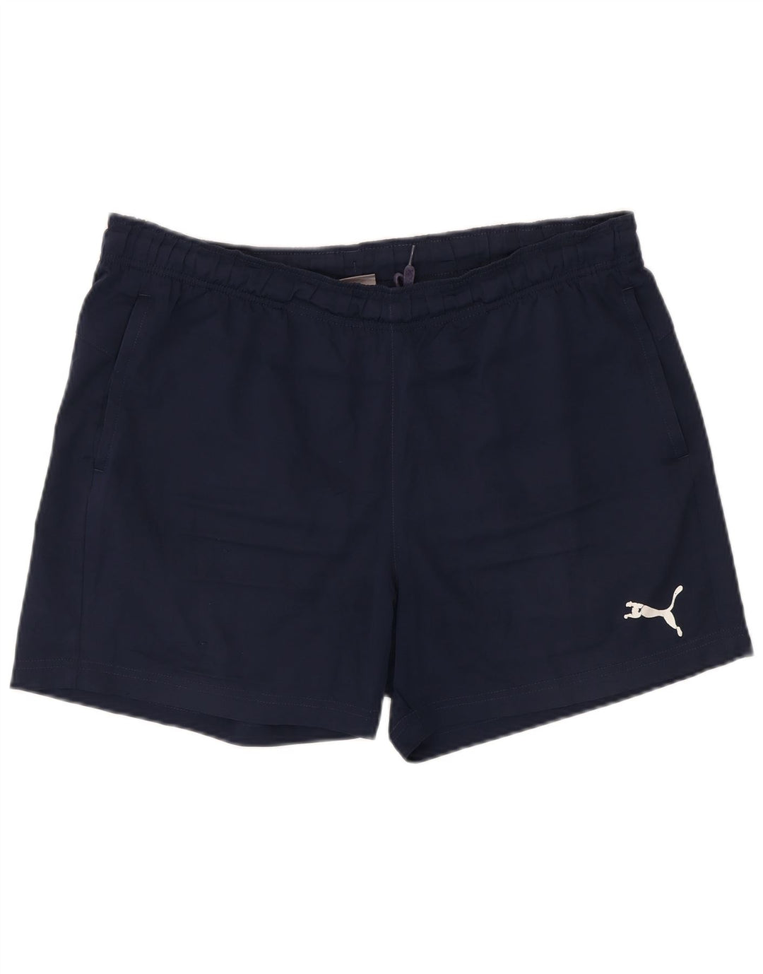 Pantaloncini sportivi Puma da uomo grandi blu navy