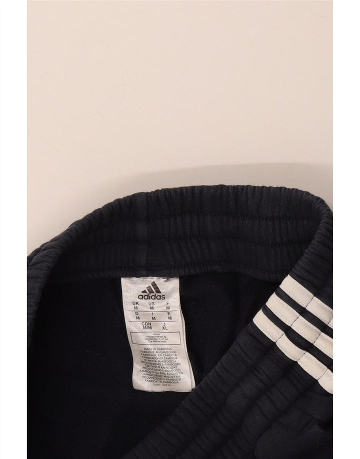 Pantaloni da tuta da uomo ADIDAS Joggers medi in cotone blu navy