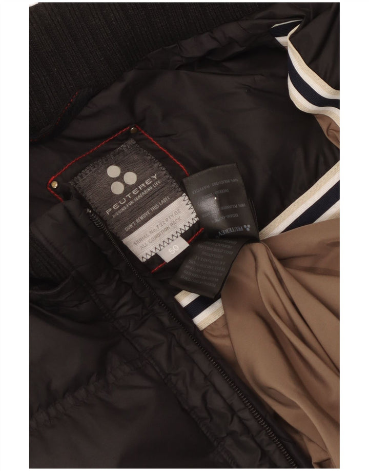 Piumino Donna PEUTEREY IT 50 XL Nero Poliammide