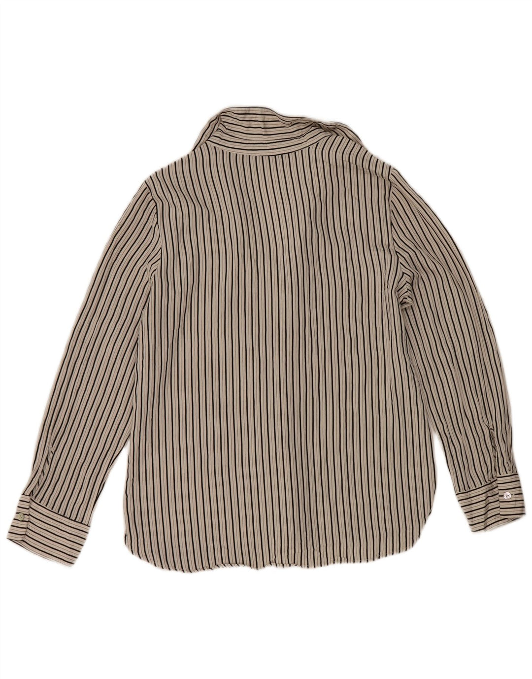 Camicia Zara da donna UK 14 a righe grigie medie