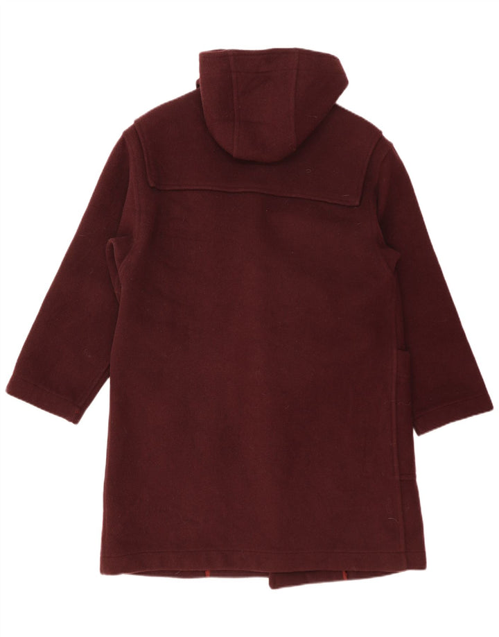 Montgomery con cappuccio da uomo Merlet EU 46 piccolo in lana vergine bordeaux