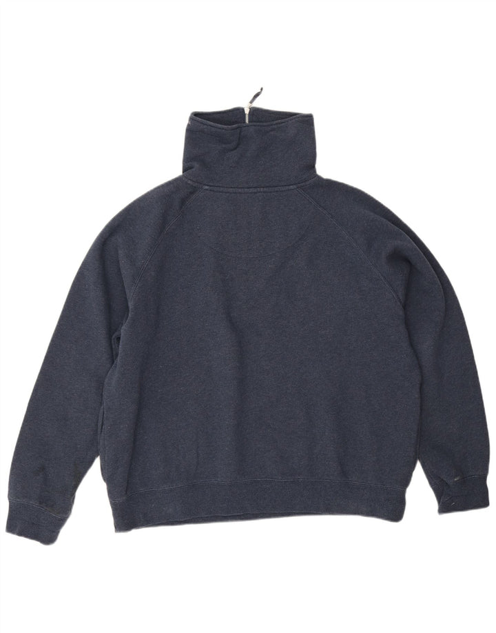 Crew Clothing Felpa oversize da donna Maglione UK 14 Large Blu Navy