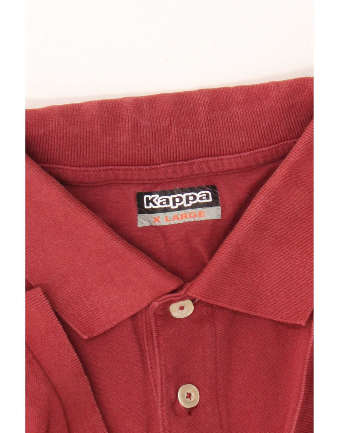 Polo Kappa Uomo XL Rossa