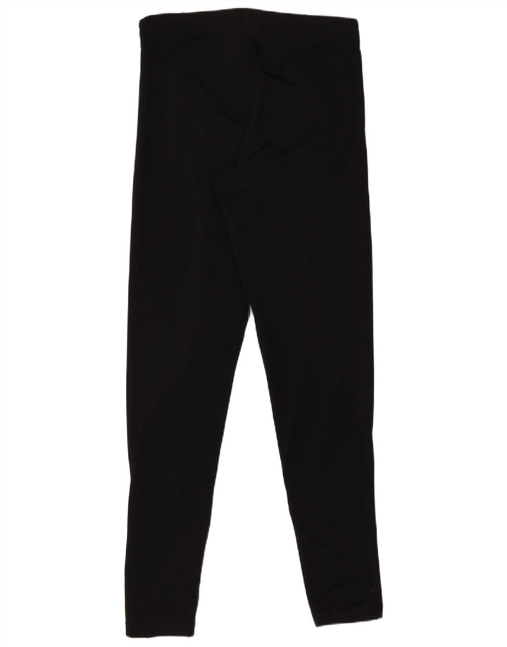 Leggings da donna Nike UK 12 medio nero poliestere sportivo