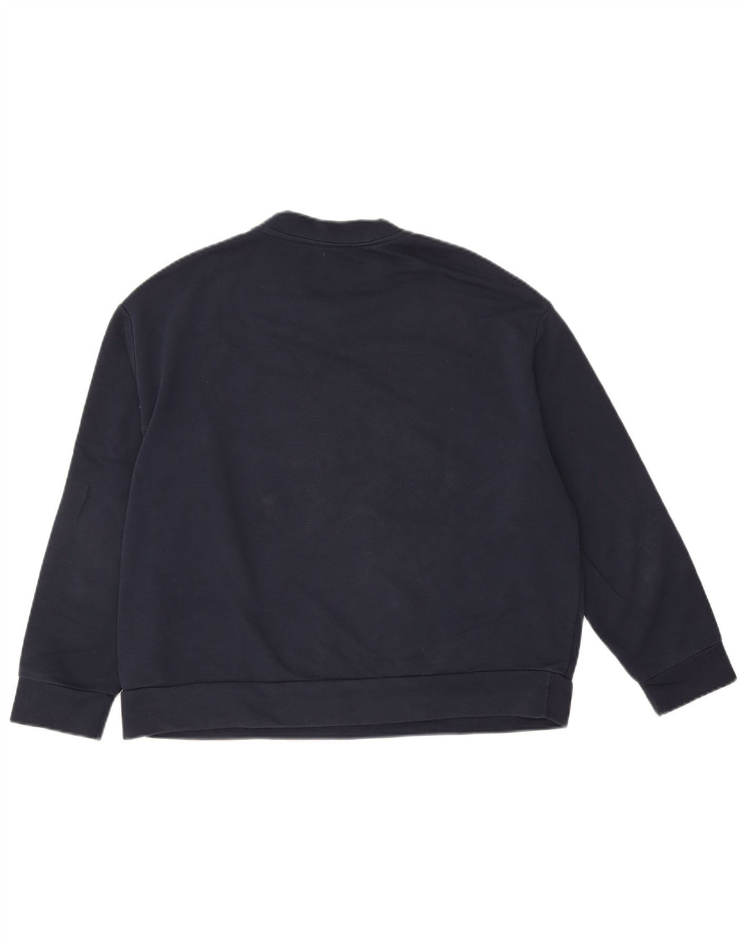 Felpa grafica da donna Marks & Spencer UK 14 medio blu navy