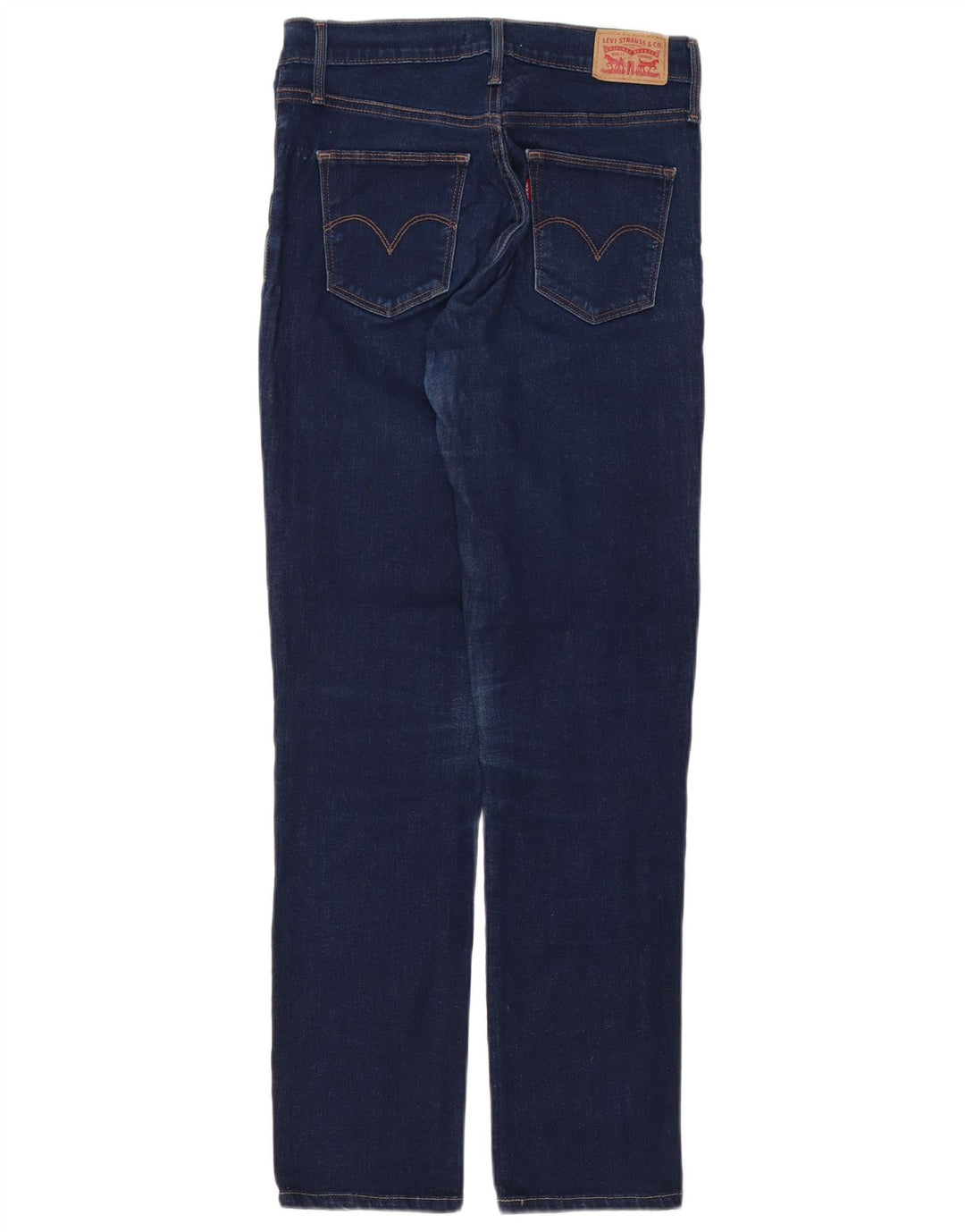 Jeans slim snellenti da donna LEVI'S W28 L30 cotone blu