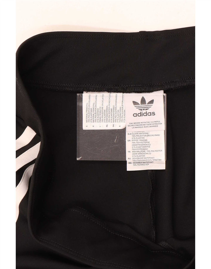Leggings Adidas da donna Flare UK 16 Large Nero Poliestere