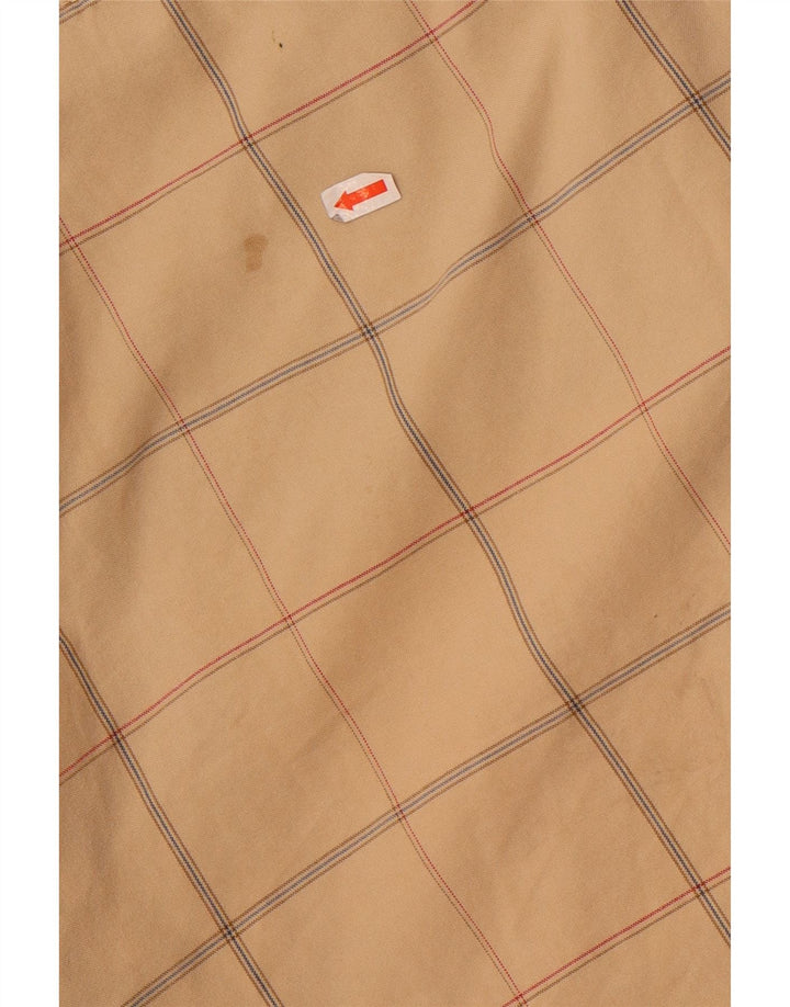 Pantaloncini chino da uomo Converse medi W32 in cotone a quadri beige