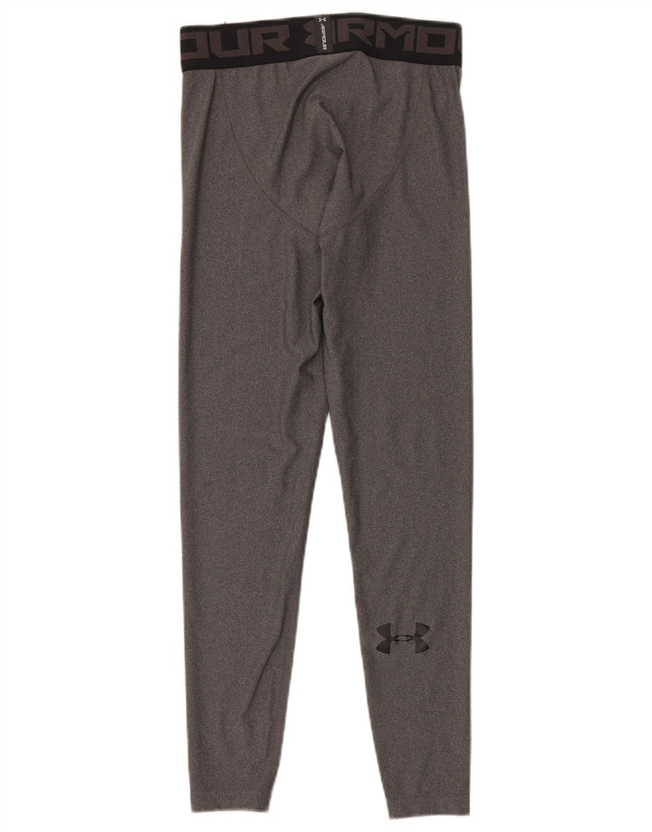 Leggings grafici da donna Under Armour UK 12 Poliestere grigio medio