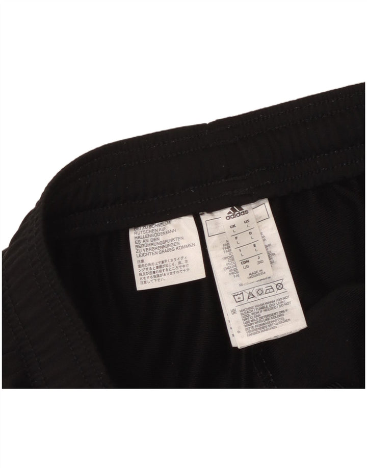 Pantaloni da tuta da uomo Adidas Joggers grandi in poliestere nero