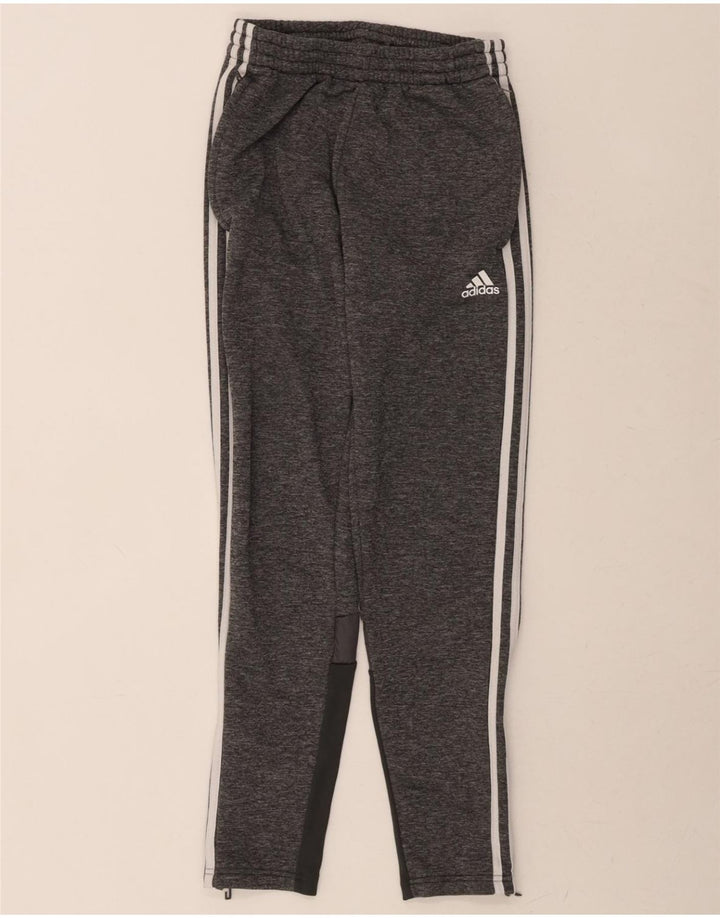 ADIDAS Mens Aeroready Tracksuit Trousers Small Grey Colourblock Polyester Vintage Adidas and Second-Hand Adidas from Messina Hembry 