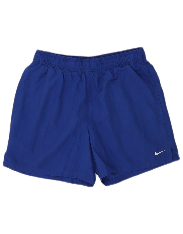 Pantaloncini sportivi Nike da uomo di colore blu medio