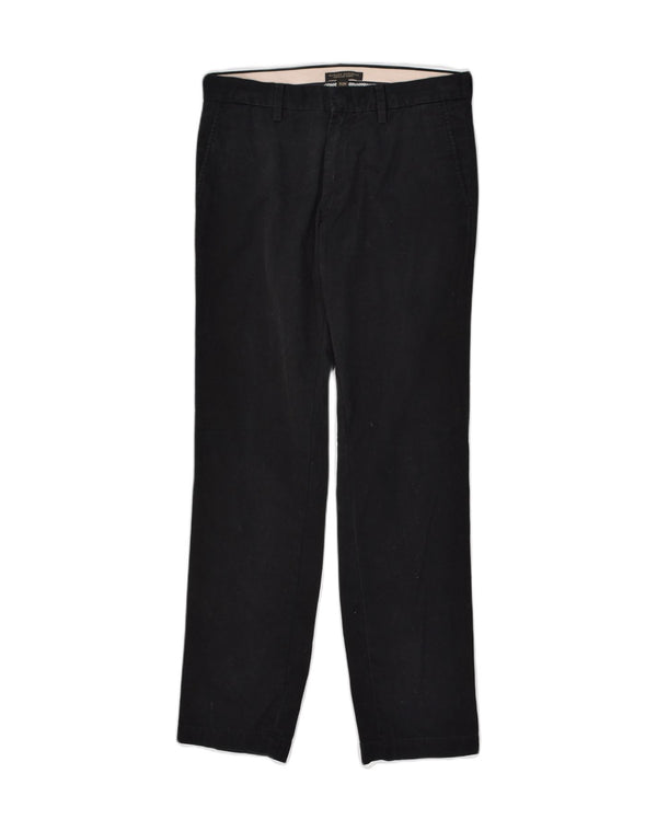 Pantaloni chino dritti Emerson da donna W31 L32 neri di BANANA REPUBLIC