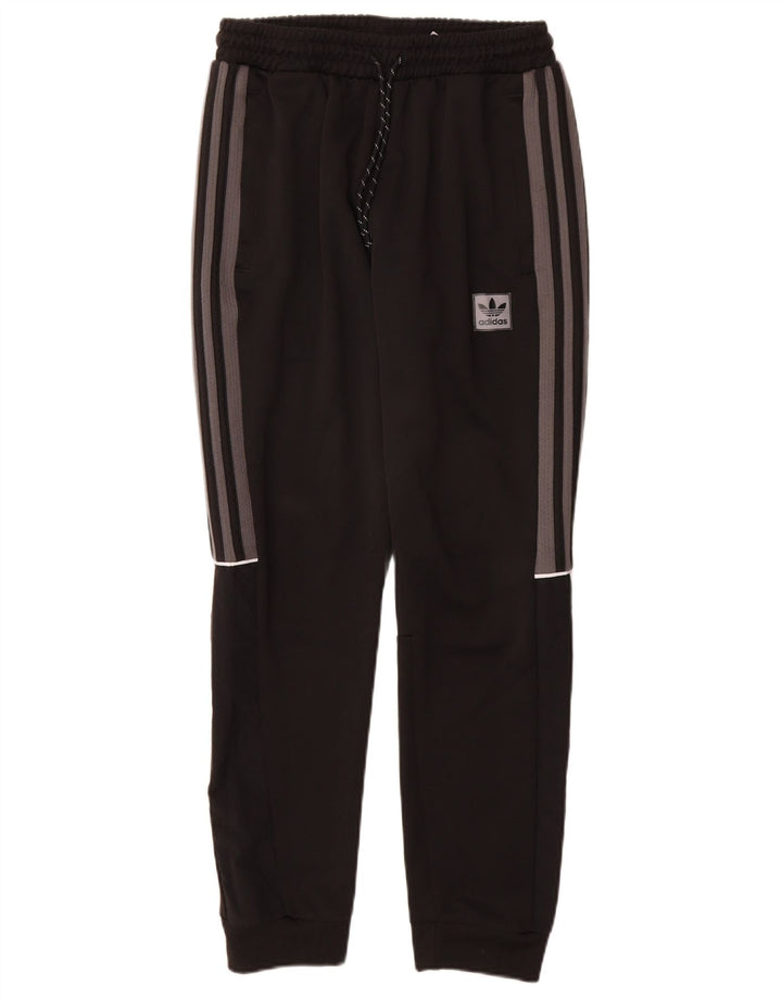 Pantaloni da tuta da uomo Adidas Joggers medio poliestere nero