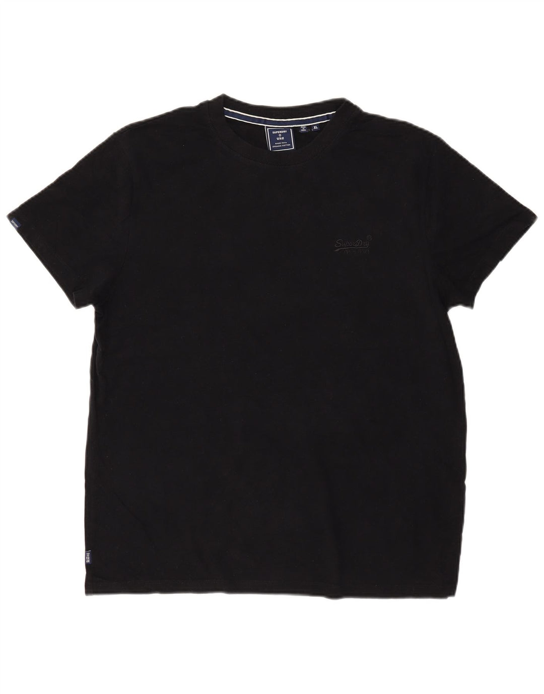 T-shirt da uomo Superdry Top XL in cotone nero