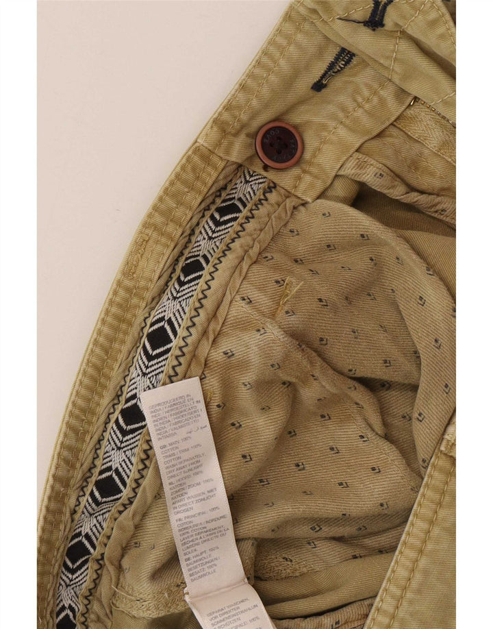 Pantaloncini chino da uomo Fat Face W36 grandi cotone kaki