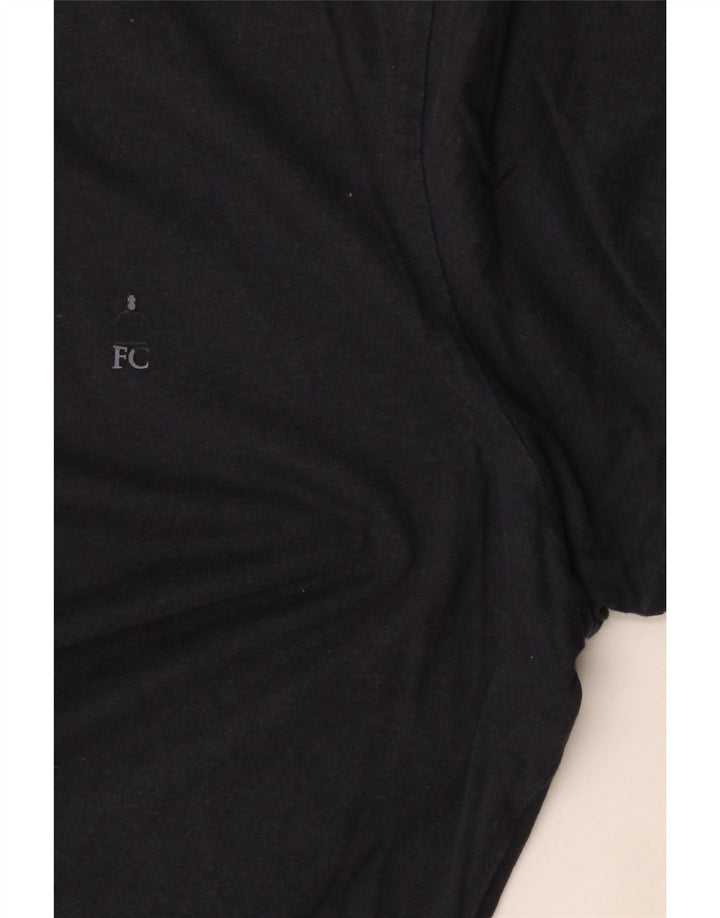Polo da uomo French Connection grande in cotone blu navy