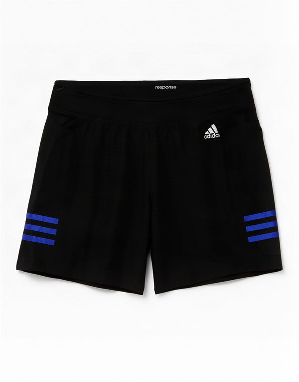 Pantaloncini sportivi Adidas Climalite da donna UK 4/6 XS poliestere nero