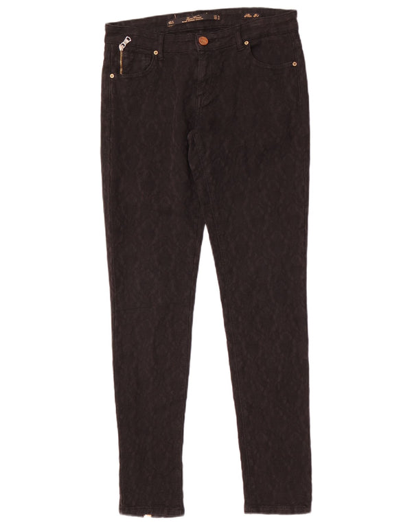 Pantaloni casual slim fit da donna Zara EU 36 XS W26 L29 neri