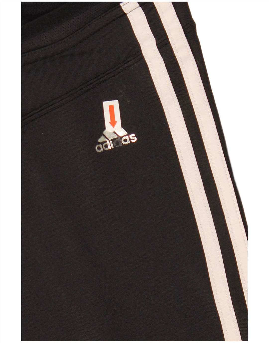 Pantaloni da tuta ADIDAS Clima 365 Capri da donna UK 16 grandi nylon nero