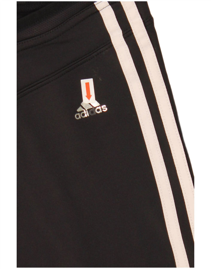 Pantaloni da tuta ADIDAS Clima 365 Capri da donna UK 16 grandi nylon nero