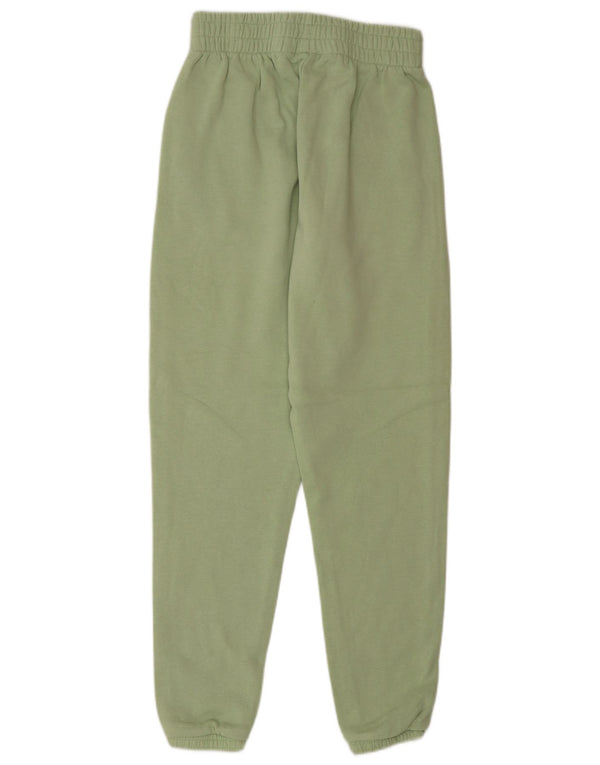 Pantaloni da tuta con grafica da donna Adidas Joggers UK 10 Small Green Cotton