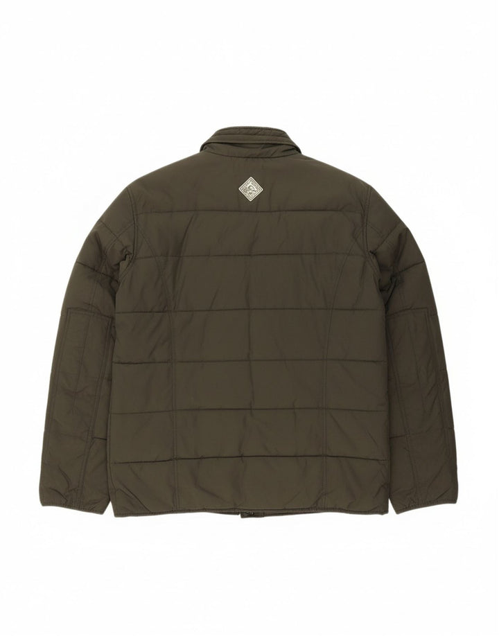 TUCANO URBANO Mens Padded Jacket UK 42 XL Khaki Polyamide