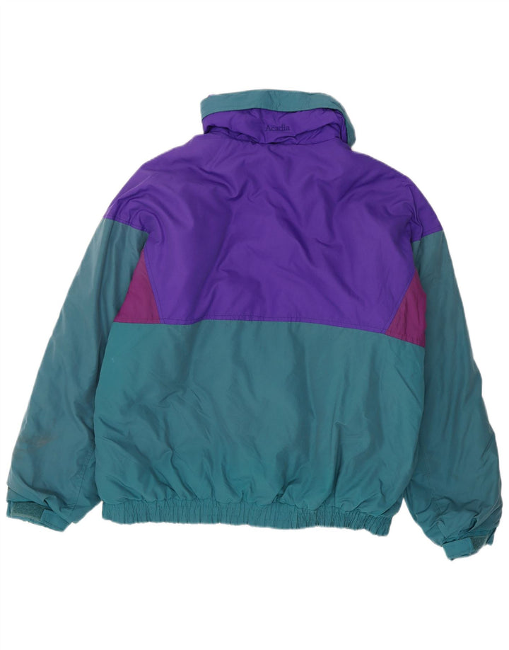 Giacca da sci con cappuccio da uomo Columbia UK 40 Large multicolore Colourblock