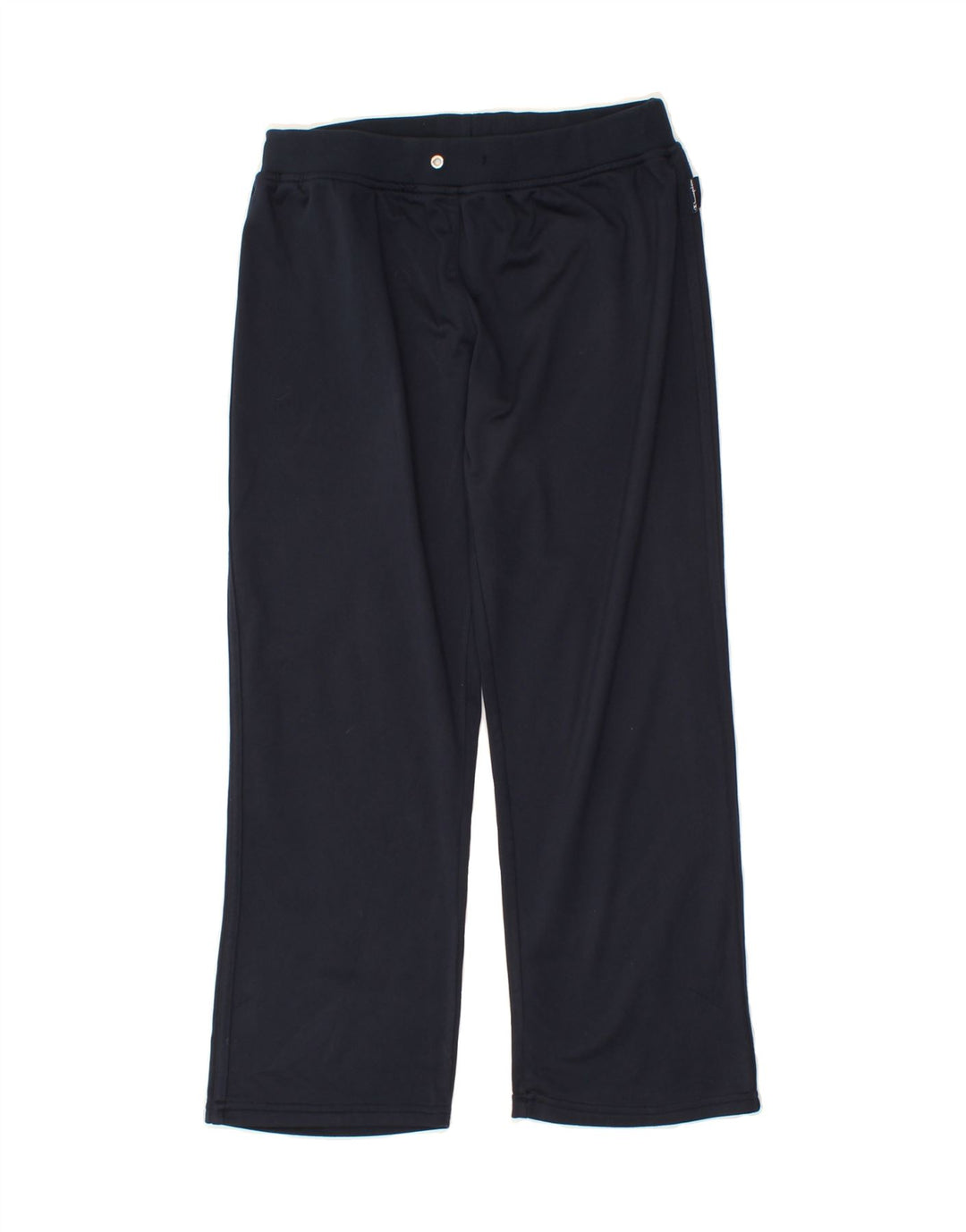 CHAMPION Womens Tracksuit Trousers UK 18 XL Navy Blue Polyester Vintage Champion and Second-Hand Champion from Messina Hembry 