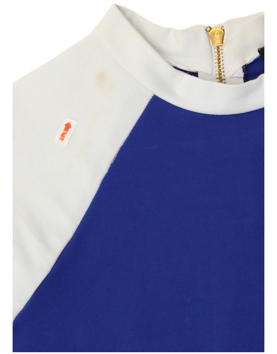 KAREN MILLEN Abito aderente da donna UK 12 Blu medio Colourblock moderno